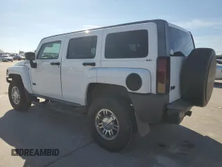 2007 Hummer H3 SUV with VIN 5GTDN13E378177422, listed as a Copart auction lot 79752314 with 163,749 mi miles and Salvage Title. Bid and sale history available at carsss.com. Image 2.