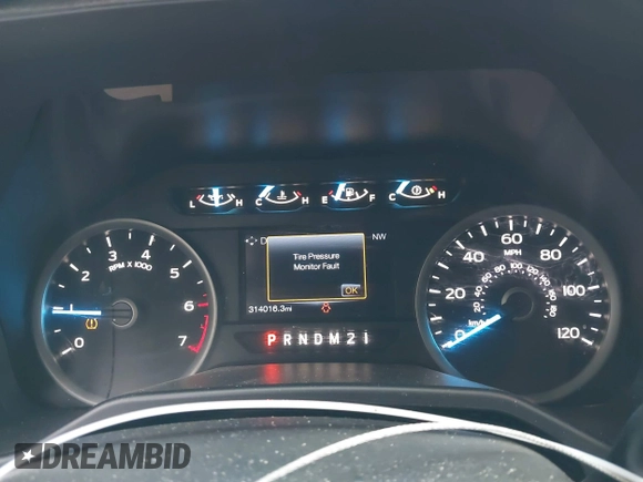 2015 Ford F-150 XLT with VIN 1FTEW1EP1FKE71345, listed as a IAAI auction lot 41946214 with 314,016 mi miles and . Bid and sale history available at DreamBid. Image 7.