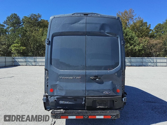 2020 Ford Transit Cargo with VIN 1FTBR3X87LKA72088, listed as a Copart auction lot 75044814 with 73,961 mi miles and Clean Title. Bid and sale history available at DreamBid. Image 6.