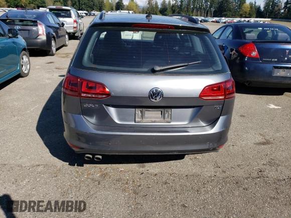 2015 Volkswagen Golf SportWagen TDI SE with VIN 3VWCA7AU0FM513613, listed as a Copart auction lot 50815164 with 157,385 mi miles. Bid and sale history available at carsss.com. Image 6.