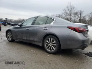 2021 Infiniti Q50 Pure z VIN JN1EV7AR2MM754239, wystawiony jako Copart lot #84278044 z przebiegiem 72 490 mil mil oraz Szkoda całkowita • Salvage title. Historia ofert i sprzedaży dostępna na DreamBid. Obrazek 2.