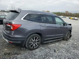 2020 Honda Pilot Touring 8-Passenger with VIN 5FNYF5H93LB001344, listed as a Copart auction lot 85504984 with 38,384 mi miles and Salvage Title. Bid and sale history available at DreamBid. Image 3.