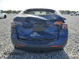 2022 Tesla Model Y Long Range z VIN 7SAYGDEE2NF433907, wystawiony jako Copart lot #54402215 z przebiegiem 44 765 mil mil oraz Szkody całkowita. Historia ofert i sprzedaży dostępna na DreamBid. Obrazek 6.