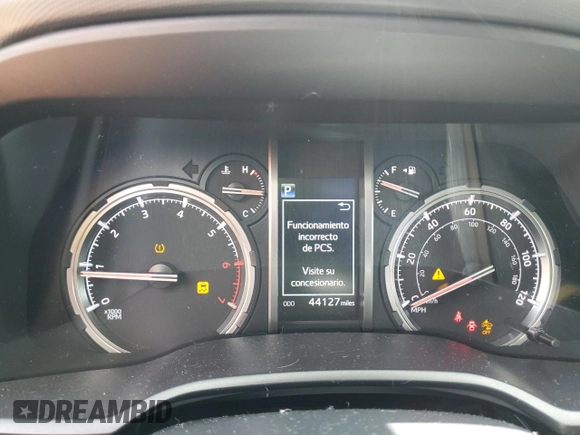 2022 Toyota 4Runner TRD Sport with VIN JTESU5JRXN5986229, listed as a Copart auction lot 61629845 with 44,127 mi miles and Clean title. Bid and sale history available at DreamBid. Image 9.