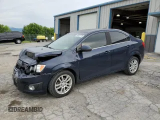 2015 Chevrolet Sonic LT with VIN 1G1JC5SH4F4187829, listed as a Copart auction lot 58529775 with 119,036 mi miles and Salvage title. Bid and sale history available at DreamBid. Image 1.