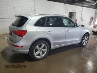 2012 Audi Q5 Premium Plus with VIN WA1LFAFP5CA122447, listed as a Copart auction lot 65022545 with 95,814 mi miles and Salvage title. Bid and sale history available at DreamBid. Image 3.