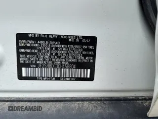 2012 Subaru Forester X Premium с VIN JF2SHBDC3CH458804, выставлен на аукционе Copart как лот 60101865 с пробегом 178 566 миль миль и Чистый • Clean title. История ставок и продаж доступна на DreamBid. Изображение 10.