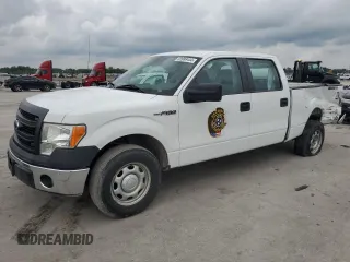 2013 Ford F-150 with VIN 1FTVW1CF2DKD26435, listed as a Copart auction lot 63986444 with 43,233 mi miles and Salvage title. Bid and sale history available at DreamBid. Image 1.
