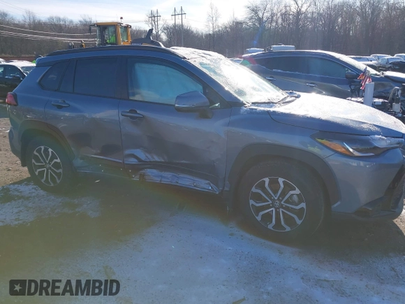 2023 Toyota Corolla Cross Hybrid S with VIN 7MUFBABG4PV003663, listed as a IAAI auction lot 41156179 with 39,987 mi miles and . Bid and sale history available at DreamBid. Image 6.