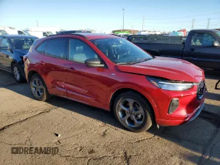 2024 Ford Escape ST-Line with VIN 1FMCU0MZ8RUA48390, listed as a Copart auction lot 78023324 with 1,427 mi miles and Clean Title. Bid and sale history available at DreamBid. Image 4.