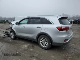 2019 Kia Sorento LX with VIN 5XYPGDA59KG544134, listed as a Copart auction lot 50626655 with 84,357 mi miles and Salvage Title. Bid and sale history available at DreamBid. Image 2.