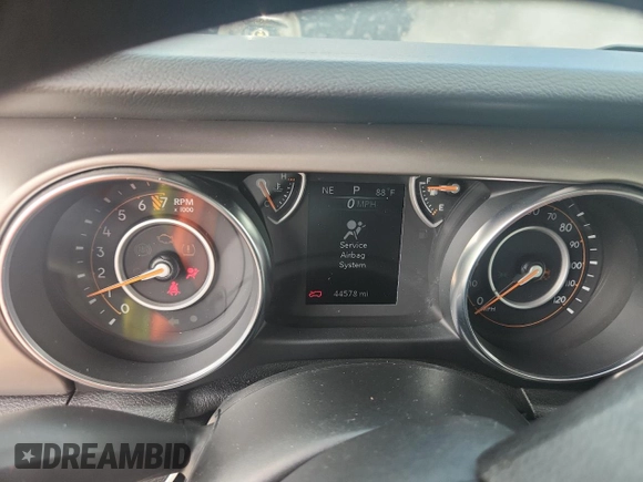 2021 Jeep Wrangler Unlimited Sport S z VIN 1C4HJXDG4MW512119, wystawiony jako Copart lot #60683155 z przebiegiem 44 578 mil mil oraz Szkoda całkowita • Salvage title. Historia ofert i sprzedaży dostępna na DreamBid. Obrazek 9.