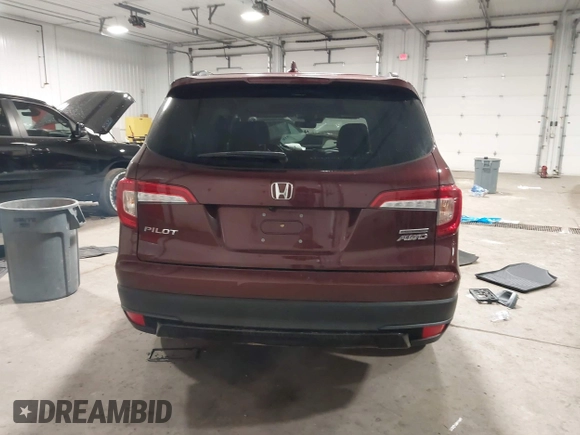 2022 Honda Pilot Special Edition with VIN 5FNYF6H23NB027017, listed as a IAAI auction lot 41953810 with 23,422 mi miles and . Bid and sale history available at DreamBid. Image 17.