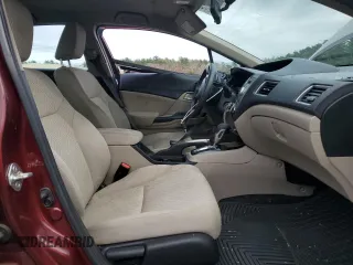 2014 Honda Civic Sedan LX with VIN 2HGFB2F5XEH500349, listed as a Copart auction lot 54086745 with 75,247 mi miles and Salvage Title. Bid and sale history available at carsss.com. Image 7.