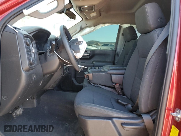 2020 Chevrolet Silverado 1500 Custom Trail Boss with VIN 1GCPYCEFXLZ263005, listed as a Copart auction lot 49859675 with 93,430 mi miles and Salvage Title. Bid and sale history available at DreamBid. Image 7.