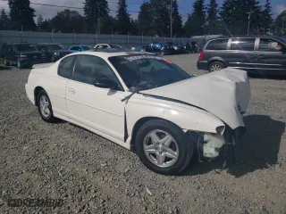 2004 Chevrolet Monte Carlo SS with VIN 2G1WX12K849310220, listed as a Copart auction lot 72740464 with 211,458 mi miles and Salvage Title. Bid and sale history available at carsss.com. Image 4.