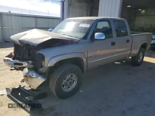 2002 GMC Sierra 2500HD SLE with VIN 1GTHC23G42F130636, listed as a Copart auction lot 47271555 with 173,243 mi miles and Clean title. Bid and sale history available at DreamBid. Image 1.