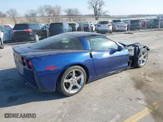 2007 Chevrolet Corvette with VIN 1G1YY26U375138008, listed as a IAAI auction lot 41792043 with 59,117 mi miles. Bid and sale history available at carsss.com. Image 4.