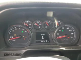 2020 Chevrolet Silverado 1500 Custom with VIN 1GCRWBEK8LZ242272, listed as a Copart auction lot 72089074 with 39,922 mi miles and Salvage Title. Bid and sale history available at carsss.com. Image 9.