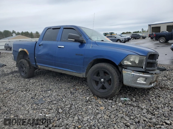 2010 Dodge 1500 SLT z VIN 1D7RV1CT9AS145652, wystawiony jako Copart lot #55385785 z przebiegiem Nie podano mil oraz Szkoda całkowita • Salvage title. Historia ofert i sprzedaży dostępna na DreamBid. Obrazek 4.