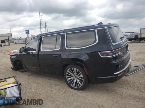 2022 Jeep Grand Wagoneer Series III with VIN 1C4SJVGJ3NS136104, listed as a Copart auction lot 54686725 with 58,677 mi miles and Salvage title. Bid and sale history available at DreamBid. Image 2.