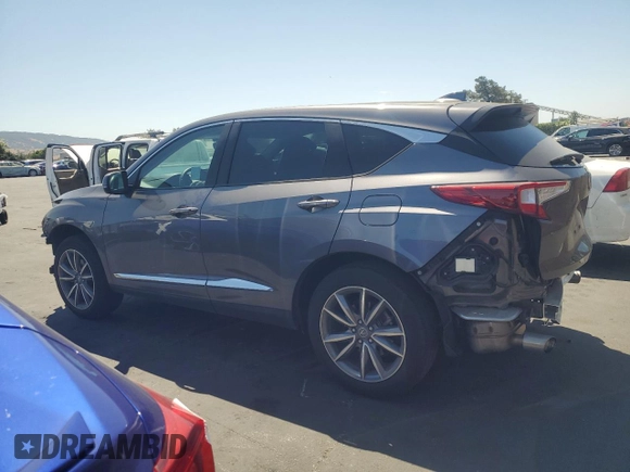 2021 Acura RDX Technology with VIN 5J8TC1H56ML012167, listed as a Copart auction lot 62325985 with 24,465 mi miles and Salvage title. Bid and sale history available at DreamBid. Image 2.