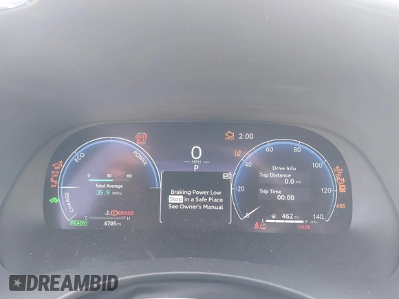 2025 Toyota Highlander Hybrid Platinum z VIN 5TDEBRCH0SS651408, wystawiony jako IAAI lot #41750433 z przebiegiem 6 705 mil mil oraz . Historia ofert i sprzedaży dostępna na DreamBid. Obrazek 7.