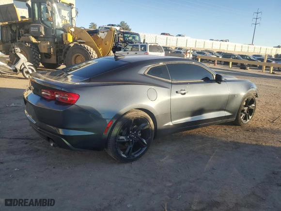 2021 Chevrolet Camaro 1LT with VIN 1G1FB1RX0M0103055, listed as a Copart auction lot 80994494 with 25,137 mi miles and Salvage Title. Bid and sale history available at carsss.com. Image 3.