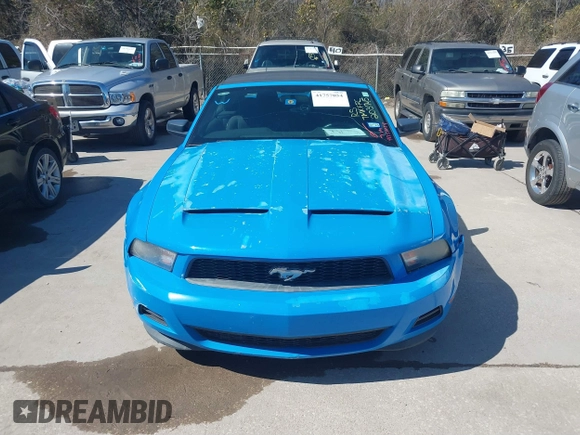 2012 Ford Mustang V6 with VIN 1ZVBP8EM7C5203745, listed as a IAAI auction lot 41757054 with 236,890 mi miles and . Bid and sale history available at DreamBid. Image 12.