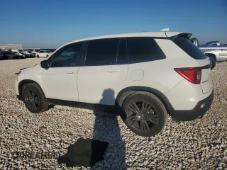 2021 Honda Passport EX-L with VIN 5FNYF7H56MB015412, listed as a Copart auction lot 85828114 with 39,334 mi miles and Salvage Title. Bid and sale history available at carsss.com. Image 2.