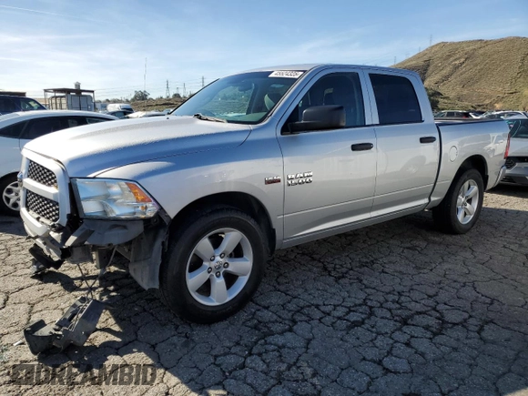 2014 Ram 1500 Express with VIN 1C6RR6KT4ES134990, listed as a Copart auction lot 45524325 with 206,053 mi miles and Salvage Title. Bid and sale history available at carsss.com. Image 1.