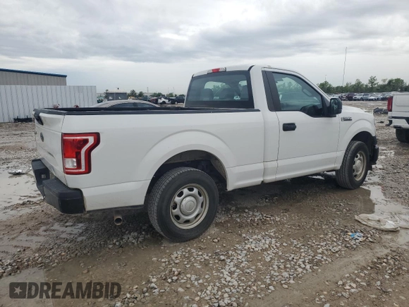 2017 Ford F-150 XL with VIN 1FTMF1C8XHFC21086, listed as a Copart auction lot 50918665 with 74,428 mi miles and Clean Title. Bid and sale history available at carsss.com. Image 3.