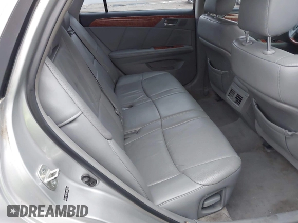 2005 Toyota Avalon XL with VIN 4T1BK36B25U061343, listed as a IAAI auction lot 42012970 with 143,587 mi miles and . Bid and sale history available at DreamBid. Image 8.
