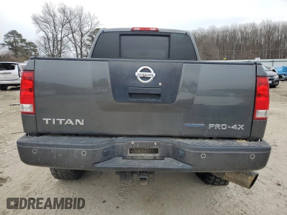 2010 Nissan Titan LE with VIN 1N6BA0ECXAN310425, listed as a Copart auction lot 88897755 with 132,467 mi miles and Salvage Title. Bid and sale history available at carsss.com. Image 6.