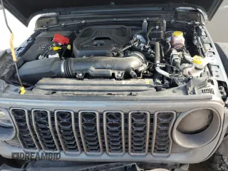 2025 Jeep Wrangler Rubicon with VIN 1C4PJXFN1SW526516, listed as a Copart auction lot 63259095 with 16,677 mi miles and Clean title. Bid and sale history available at DreamBid. Image 11.