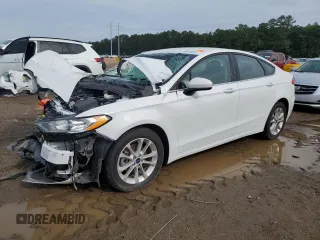 2020 Ford Fusion SE with VIN 3FA6P0H74LR128971, listed as a Copart auction lot 60815995 with Not provided miles and Salvage title. Bid and sale history available at DreamBid. Image 1.