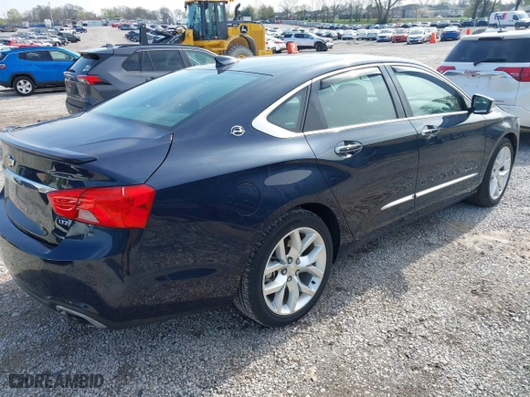 2015 Chevrolet Impala LTZ with VIN 2G1165S31F9237126, listed as a IAAI auction lot 41871382 with 20,286 mi miles. Bid and sale history available at carsss.com. Image 4.