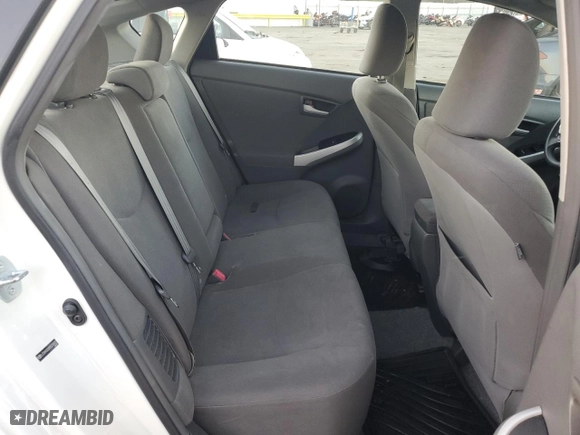 2011 Toyota Prius I with VIN JTDKN3DU9B5318312, listed as a Copart auction lot 88603065 with 256,306 mi miles and Salvage Title. Bid and sale history available at carsss.com. Image 10.