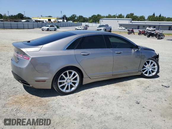 2015 Lincoln MKZ Hybrid with VIN 3LN6L2LUXFR614182, listed as a Copart auction lot 60761275 with Not provided miles and Salvage title. Bid and sale history available at DreamBid. Image 3.