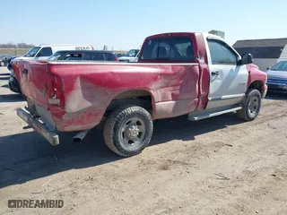 2005 Dodge Ram 2500 SLT with VIN 3D7KS26CX5G750448, listed as a IAAI auction lot 41790920 with 194,398 mi miles. Bid and sale history available at carsss.com. Image 4.