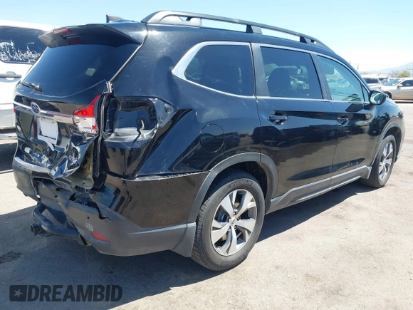 2019 Subaru Ascent Premium with VIN 4S4WMAFD7K3404604, listed as a IAAI auction lot 42078830 with 99,373 mi miles and . Bid and sale history available at DreamBid. Image 4.