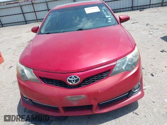 2012 Toyota Camry SE with VIN 4T1BK1FK6CU509231, listed as a IAAI auction lot 42036834 with 252,985 mi miles. Bid and sale history available at carsss.com. Image 6.