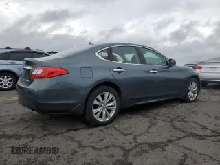 2011 Infiniti M with VIN JN1BY1AR4BM372296, listed as a Copart auction lot 73595214 with 162,584 mi miles and Clean Title. Bid and sale history available at DreamBid. Image 3.