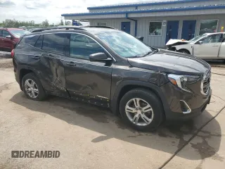 2019 GMC Terrain SLE with VIN 3GKALTEV0KL151061, listed as a Copart auction lot 59657955 with 70,786 mi miles and Salvage title. Bid and sale history available at DreamBid. Image 4.
