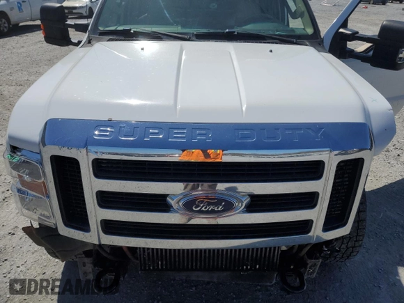 2008 Ford F-350 XL with VIN 1FTWW31R68EB23727, listed as a Copart auction lot 48913355 with 232,951 mi miles and Salvage Title. Bid and sale history available at DreamBid. Image 11.