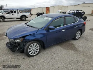 2019 Nissan Sentra S with VIN 3N1AB7AP4KY397467, listed as a Copart auction lot 48170405 with 81,391 mi miles and Salvage Title. Bid and sale history available at carsss.com. Image 1.