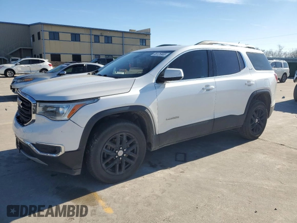 2018 GMC Acadia SLT with VIN 1GKKNMLA1JZ241945, listed as a Copart auction lot 88125965 with 126,926 mi miles and Salvage Title. Bid and sale history available at DreamBid. Image 1.