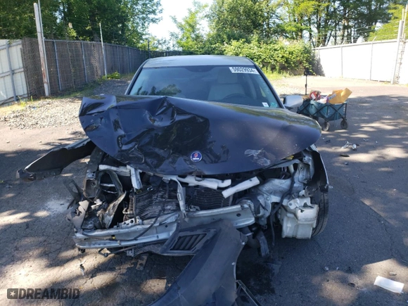 2008 Saab 9-3 with VIN YS3FB49YX81106085, listed as a Copart auction lot 59029934 with 0 mi miles and Salvage Title. Bid and sale history available at carsss.com. Image 5.