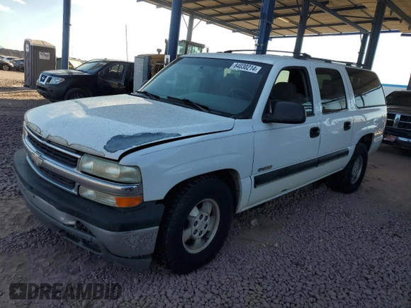 2000 Chevrolet Suburban LT with VIN 3GNFK16T5YG172731, listed as a Copart auction lot 84030214 with 0 mi miles and Clean Title. Bid and sale history available at carsss.com. Image 1.