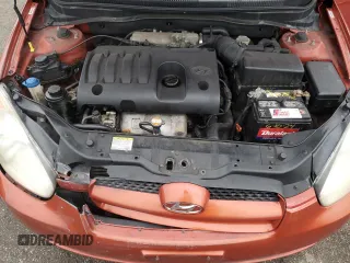 2009 Hyundai Accent Auto SE with VIN KMHCN36C49U122105, listed as a Copart auction lot 44187715 with 162,562 mi miles and Salvage Title. Bid and sale history available at carsss.com. Image 11.